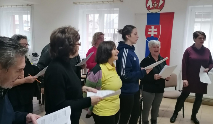 Nahrávanie prvého CD Folklórnej skupiny Agačinka - 2023