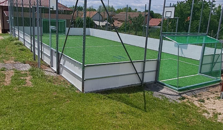 Rekonštrukcia športovo oddychového areálu pre rozvoj pohybových a voľnočasových aktivít - Bátorová - Objekt SO O1 - Rekonštrukcia multifunkčného ihriska 22 x 10 m
