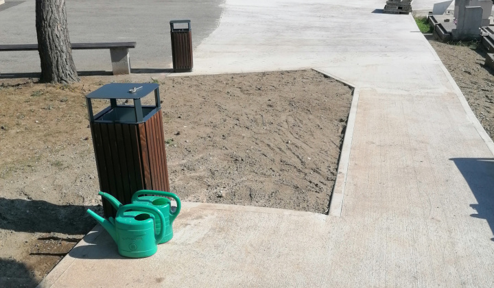 Chodníky cintorín 2025